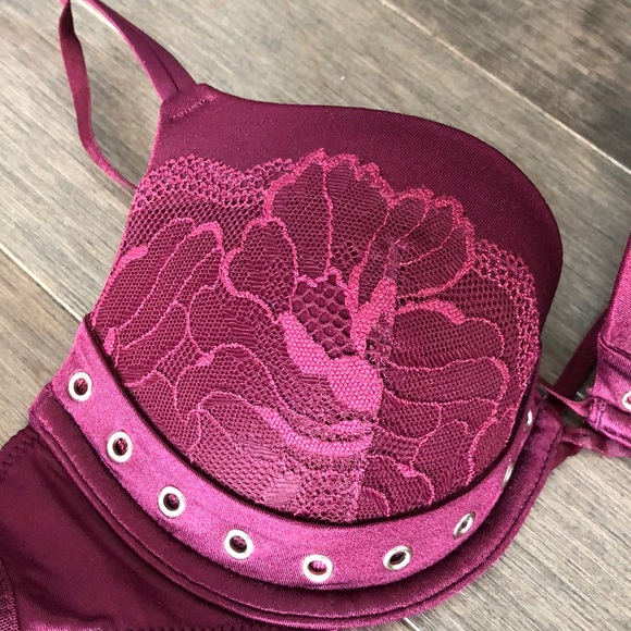 NEW Wine color lingerie set - Picture 4 of 4